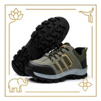 ราคา รองเท้าป้องกันหัวทัพพีเหล็ก สะดวกสบาย น้ำหนักเบา เหมาะกับการทำงานและเดินป่า (45402287238)