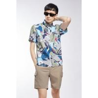 ราคา ESP เสื้อเชิ้ตฮาวายลายกราฟิก ผู้ชาย | Graphic Print Hawaiian shirt | 03808 (25269741084)