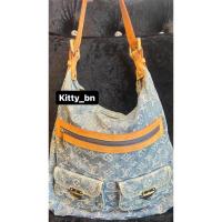 ราคา Used❤️ Louis vuitton monogram denim baggy mm bag (18893541528)
