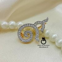 ราคา เข็มกลัดเลข๙ เข็มกลัดเลข๙ เข็มกลัด โบว์ติดเสื้อ ประดับเพชรวิ้งสวย งานคัดเกรด ทองไมครอน (19568838870)