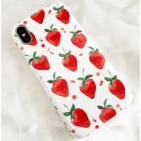 ราคา พร้อมส่ง เคสลาย Strawberry 01 (981604986)