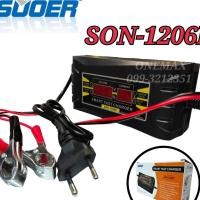 ราคา เครื่องชาร์จแบตเตอรี่อัตโนมัติ SUOER รุ่น SON-1206D (Auto Charge) (สำหรขึ้นไปนาด6A ขึ้นไป เต็มตัดอัตโนมัติ) (23942245880)
