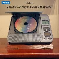ราคา Philips Philips 5608 Fever cd Player Retro Bluetooth Audio Album Player MP3 cd Disc Disc 774 (26515372170)