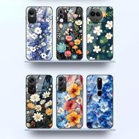 ราคา PC Plexiglass Back Case Flower Series Realme X7 / X7 Pro / Realme 8 / Realme 8 Pro (54903480254)