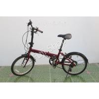 ราคา จักรยานพับได้ญี่ปุ่น - ล้อ 20 นิ้ว - มีเกียร์ - อลูมิเนียม - Mini Cooper - สีแดง [จักรยานมือสอง] (20571665966)