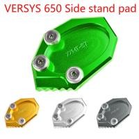 ราคา LJBKOALL สําหรับ KAWASAKI VERSYS 650 VERSYS650 ABS 2010-2018 2015 รถจักรยานยนต์ CNC Kickstand ขาตั้ง Extension Pad แผ่น (43172074049)