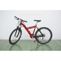 ราคา จักรยานเสือภูเขาญี่ปุ่น - ล้อ 26 นิ้ว - มีเกียร์ - อลูมิเนียม - มีโช๊ค - BMW - สีแดง [จักรยานมือสอง] (26708154946)