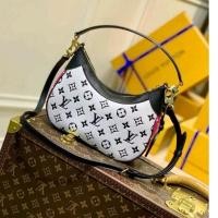 ราคา Louis Vuitton Bagatelle BB Bag Black White original (22667880531)