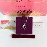 ราคา Gucci Interlocking Sterling Silver Boule Necklace (42461920977)