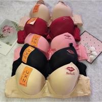 ราคา ชั้นในนักรัก เสื้อในรายเรียบ มีโครง คัพB ฟองน้ำบาง ฟองมือ มีโครง 2ตะขอ (4991212301)