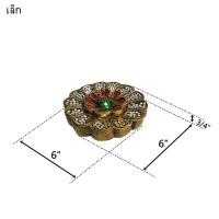 ราคา ดอกไม้แกะสลักไม้สักแกะสลักรูปดอกไม้ติดกระจกสีและลายไทยสำหรับตกแต่งฝาผนัง เพดาน สถานที่สำคัญหรือขอบรูปภาพ งานหัตกรรม (4878220472)