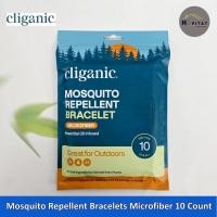 ราคา {Cliganic®} Mosquito Repellent Bracelets Microfiber 10 Count สายรัดข้อมือไมโครไฟเบอร์กันยุง (44471855918)