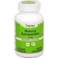 ราคา แอสตาแซนทิน ยี่ห้อvitacost:astaxanthin 10 mg.60 capsules ป้องกันริ้วรอย (1134072968)