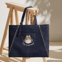 ราคา พร้อมส่ง ของแท้ กระเป๋ายีนส์ลาบูบู้ กระเป๋าผ้ากันเปื้อนลาบูบู้ Labubu : THE MONSTERS FALL IN WILD SERIES-Denim Apron Ba (29958680757)