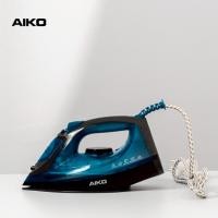 ราคา AIKO AK-007A สีฟ้าเทา เตารีดไอน้ำ STEAM IRON Ceramic Soleplate 2200W (28236748795)