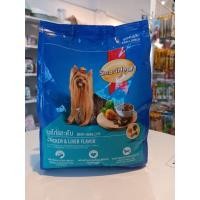 ราคา Smart Heart สมาร์ทฮาร์ท อาหารสุนัขเม็ดพันธ์ุเล็ก ขนาด 450g รสไก่และตับ (21583295283)