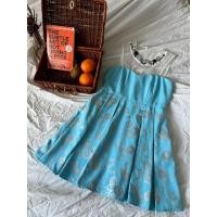 ราคา มินิเดรสแขนกุดสีฟ้า Lyn Around สภาพ 99.99% (42502816927)