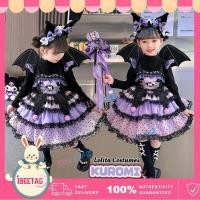 ราคา Graceful สาว Sanrio Kuromi Lolita ชุดเจ้าหญิงฮาโลวีนคอสเพลย์แต่งตัวเครื่องแต่งกายของขวัญวันเกิด Tutu ชุดบทบาทเล่นเสื้อผ้า (29362962250)