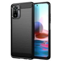 ราคา Armor Carbon TPU Case Xiaomi Poco M5s - RedMi Note 10 - 10s - Casing Black Soft Cover Black Original Shock 4G (28709971765)
