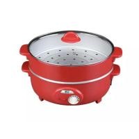 ราคา MY HOME กระทะไฟฟ้า รุ่น EP-1002 ขนาด12" 1300W มีซึ้ง(สีแดง) กระทะไฟฟ้า กระทะทอด กระทะไฟฟ้าเอนก กระทะเอนกประสงค์ กะทะ (9511708185)