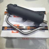 ราคา ท่อเดิมผ่า (ERAMAX) มอก.341-2543 AEROX-155 V.2 คอเลส ผ่าหมก รหัสสินค้า C042392 (4357709146)