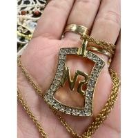 ราคา สร้อยคอ Nina ricci จี้ใหญ่ตะโกนมาก มีทองสดสภาพดี (29620706393)