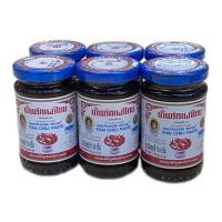 ราคา น้ำพริกเผา แม่ประนอม 辣椒酱 THAI CHILI PASTE MAEPRANOM BRAND 114g ขนาดเล็ก ( S ) HALAL 1แพคใหญ่/จำนวน 6 ขวด ราคาพิเศษ (25538293497)