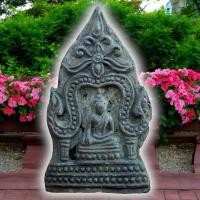 ราคา พระซุ้มเสมาทิศ กรุวัดอรัญญิกพิษณุโลก เนื้อชินเงิน (28224934618)