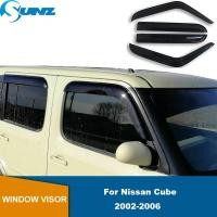 ราคา Car Window Accessories For Nissan Cube 2002 2003 2004 2005 2006 Side Window Deflector Rain Guard Vi (29693835053)