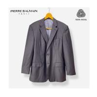 ราคา PIERRE BALMAIN Paris jacket suit 100%wool ผ้าดีครับ (44075775740)