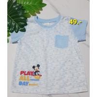 ราคา เสื้อแขนสั้นเด็กลายมิกกี้เม้าส์ แบรนด์ Disney แท้ (9864905709)