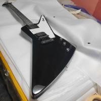 ราคา Gibson Explorer กีตาร์ไฟฟ้า Humbucker Pickups Black Body กีตาร์มืออาชีพ (49700293393)