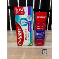 ราคา Colgate คอลเกต เซนซิทีฟโปรรีลีฟ คอมพลีทโปรเทคชั่น 110 กรัม/ ยาสีฟัน คอลเกต อ๊อพติค ไวท์ เพอร์เพิล (25323641122)
