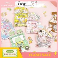 ราคา ชุด 40 ชิ้น Deco Stickers หมีสีน้ําตาลและกบเขียว S40 Taro Stationery (24529603975)