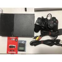 ราคา เครื่อง PS2(Playstation 2) รุ่น 7xxxx เล่นผ่าน USB Flash Drive เลือกเกมส์ได้ (OPL)(Memboot)(FMCB) (16196458506)