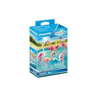 ราคา Playmobil 70351 Flock of Flamingos แอคชั่นฟิกเกอร์ สวนสัตว์ ฝูงนกฟลามิงโก (6381733019)