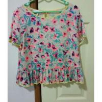 ราคา Sale!!!! 100 เสื้อลายดอก CPS size l (386586179)