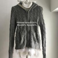 ราคา เสื้อกันหนาว #Hollisterของแท้100% size L อก 33-36” (1762797783)