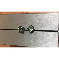 ราคา Moldavite earrings size6mm (15712770895)