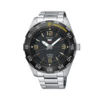 ราคา Seiko 5 Sport Automatic นาฬิกาข้อมือผู้ชาย สายสแตนเลส รุ่น SRPB83K1 (812337099)