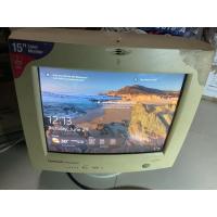ราคา มือ2 จอนูน บอดี้สีขาว 15“ Compaq presario MV500 ยังใช้ได้,จอแก้ว-CTX17“,จอนูนIBM 17”,Monitorโบราณ-computer greenphosphor (26214671300)