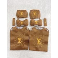 ราคา ชุดหุ้มเบาะรถยนต์#หลุยส์น้ำตาล#set8ชิ้น#พร้อมส่ง#มีบริการเก็บปลายทาง (11613122729)