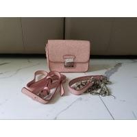 ราคา กระเป๋าสะพาย zara ของแท้ สีชมพูอ่อน สภาพ 98% (17863732107)