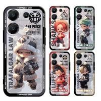 ราคา เคส xiaomi 14T 14 POCO F6 M6 PRO ultra 4G 5G โทรศัพท์มือถือ แบบนิ่ม ลายวันพีช ลูฟี่ โซโร สําหรับ (25562744569)