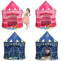 ราคา เต้นท์ปราสาทเจ้าหญิงเจ้าชายสีฟ้าสีชมพู Prince Tent เก็บเงินปลายทางได้!!! (1914038449)
