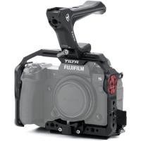 ราคา TILTA กล้องเคจ สำหรับ Fujifilm X-H2 X-H2S, แผ่นปล่อยเร็ว Manfrotto, ที่จับบน NATO ขนาดกะทัดรัด, พร้อมที่รองอะแดปเตอร์เลนส์, ชุดพื้นฐานการผลิตภาพยนตร์ TA-T36-A-B (53701944986)
