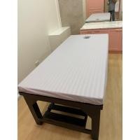 ราคา ส่งฟรี ผ้าปู เตียงนวดสปา (เจาะรู) นวดออย นวดอโรม่า นวดน้ำมัน มีขนาด 80x200,90x200,100*200 (24601676737)