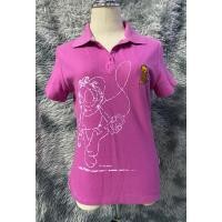 ราคา เสื้อโปโล สีชมพู Garfield odie size XL รอบอก 36 นิ้ว ยาว 23 นิ้ว (24626847783)