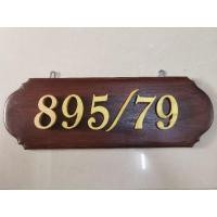 ราคา ป้ายบ้านเลขที่ ป้ายไม้สัก ป้ายไม้สักติดเลขที่บ้าน ป้ายเลขที่บ้าน ตัวอักษรตัวเลขไม้สักสีทอง แจ้งเปลี่ยนเลขที่บ้านได้ (19390303484)