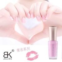 ราคา Bk bk Jelly Nail Polish Candy Nude Color Quick-Drying Translucent Jelly Nail Polish Non-Peelable 10ML การค้าต่างประเทศ (48901031240)